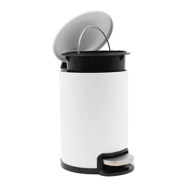 Papelera interior con pedal 3L