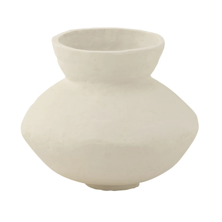 Dekorative Vase aus Pappmaché