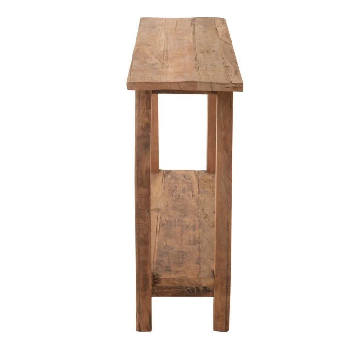 Console en bois recyclé