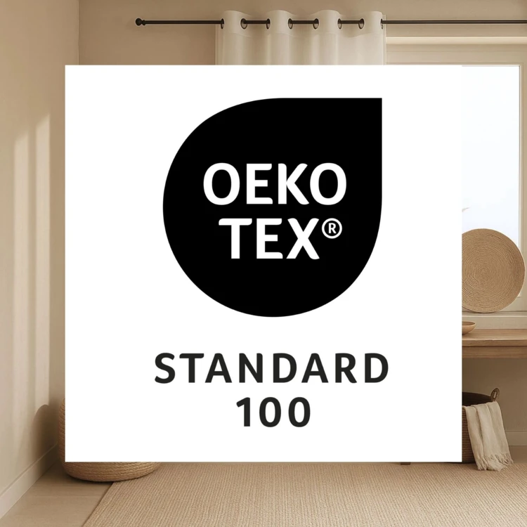 Cortinas com efeito linho