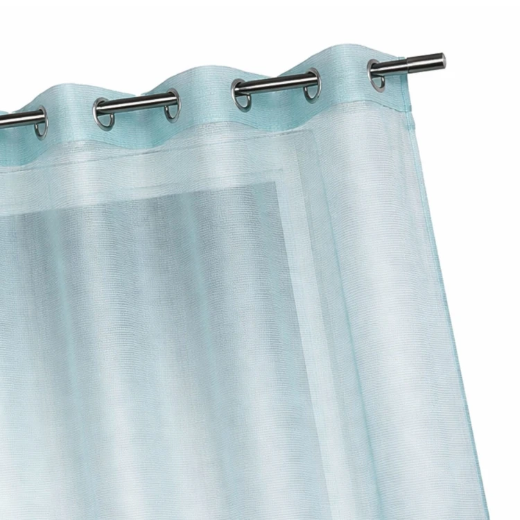 Organza voile met fijne horizontale strepen