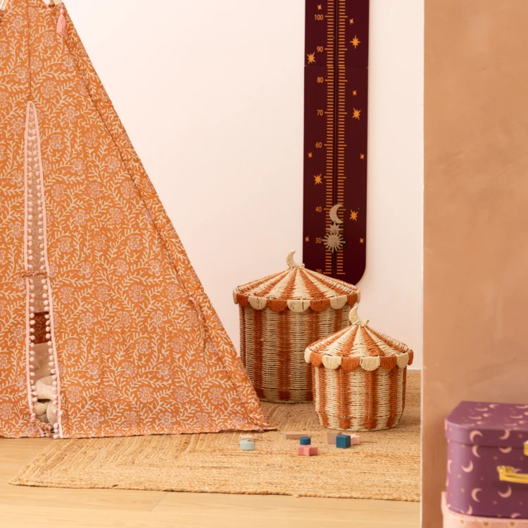 Set de 2 paniers cirque pour enfant