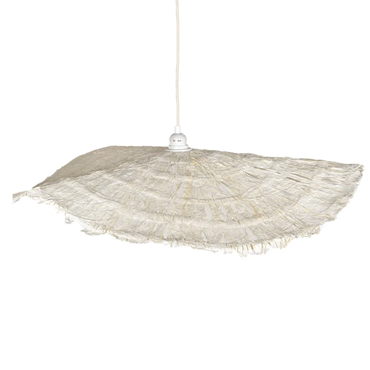 Abat-jour en papier mâché pour suspension