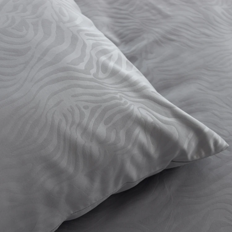 Juego de cama 3 piezas cebra, funda y fundas de almohada