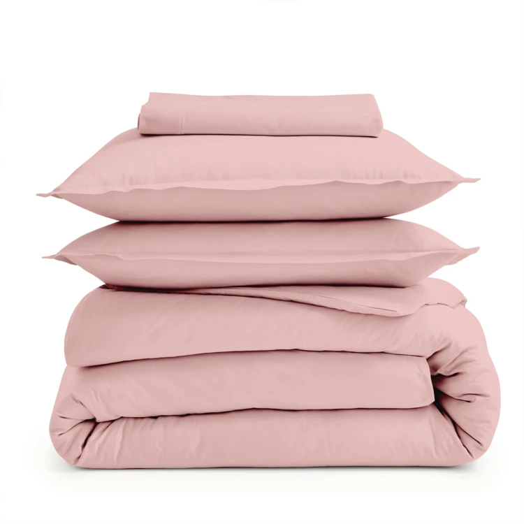Drap-housse percale de coton uni bonnet 30 cm