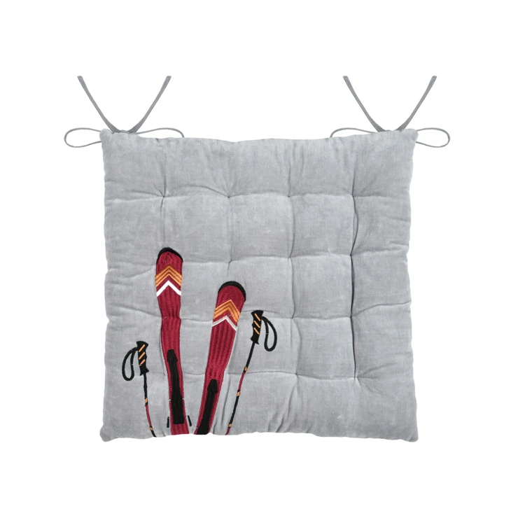 Cojín de silla ski de algodón