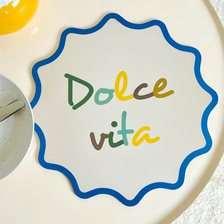 Set de table rond rigide Dolce Vita