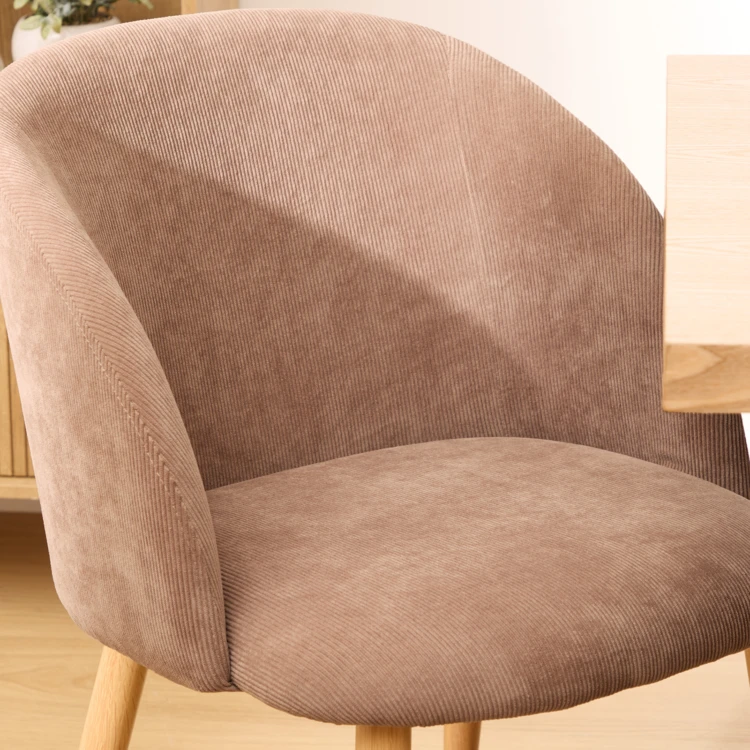 Silla de comedor tapizada