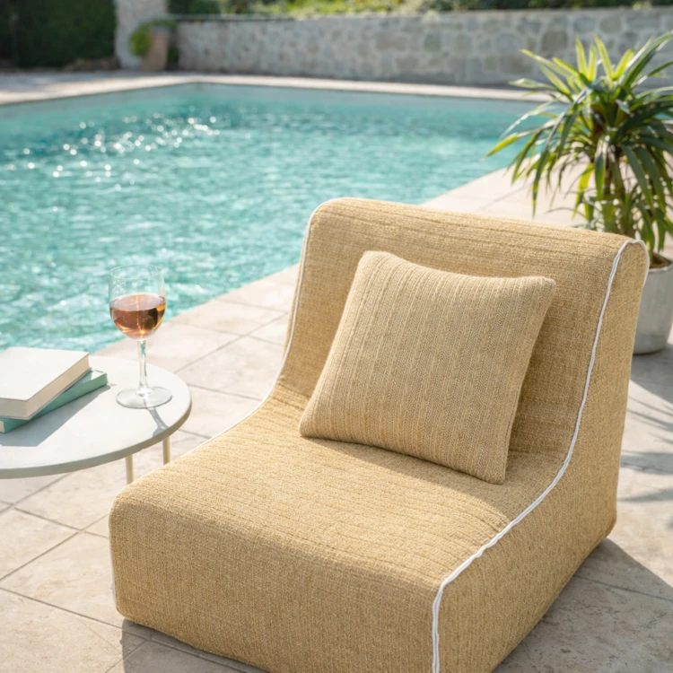 Fauteuil gonflable modulable pour extérieur déhoussable FORMENTERA