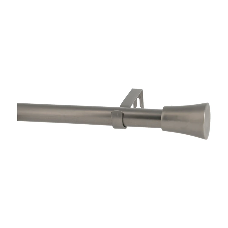 Kit de varão para cortinados extensível D28/25 com remates em metal