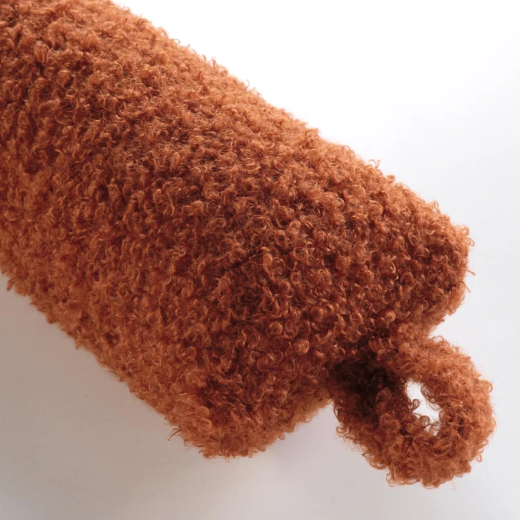 Türknauf aus Fellimitat Wooly-Bouclette