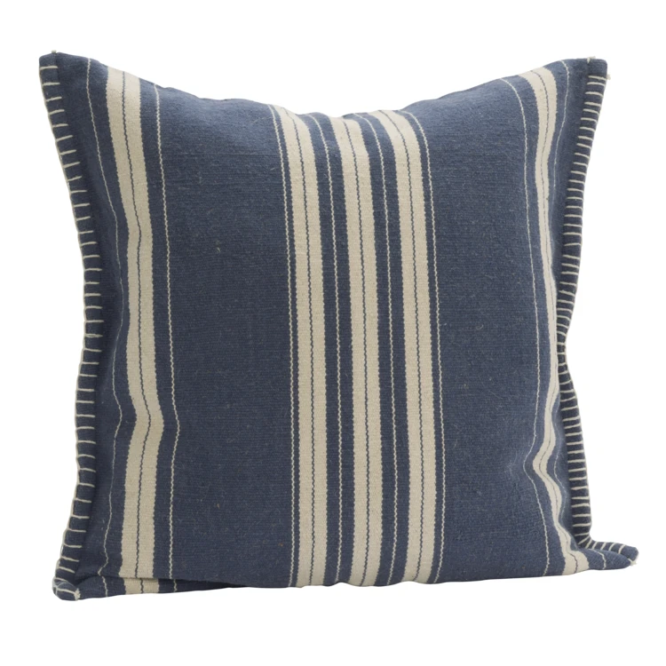 Housse de coussin 100% coton et jute MADAM STOLTZ