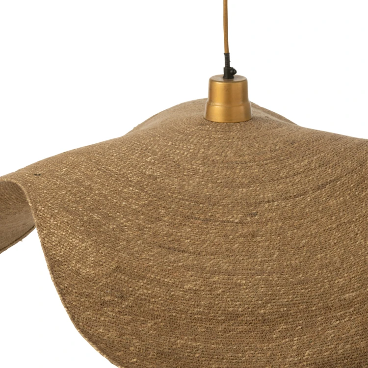 Hanglamp van natuurlijk riet
