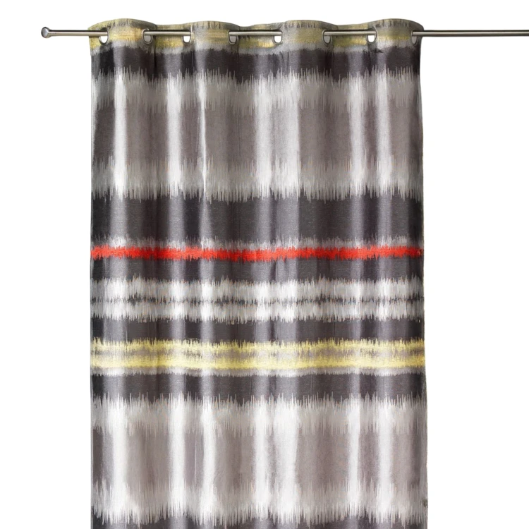 Rideau  jacquard style IKAT