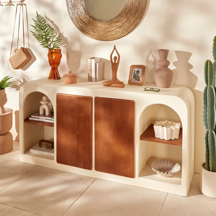 Buffet en bois de manguier
