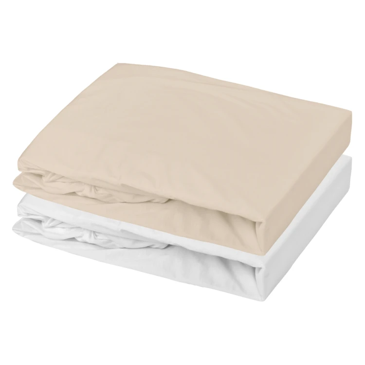Set di lenzuolo impermeabile e lenzuolo in cotone per bambini