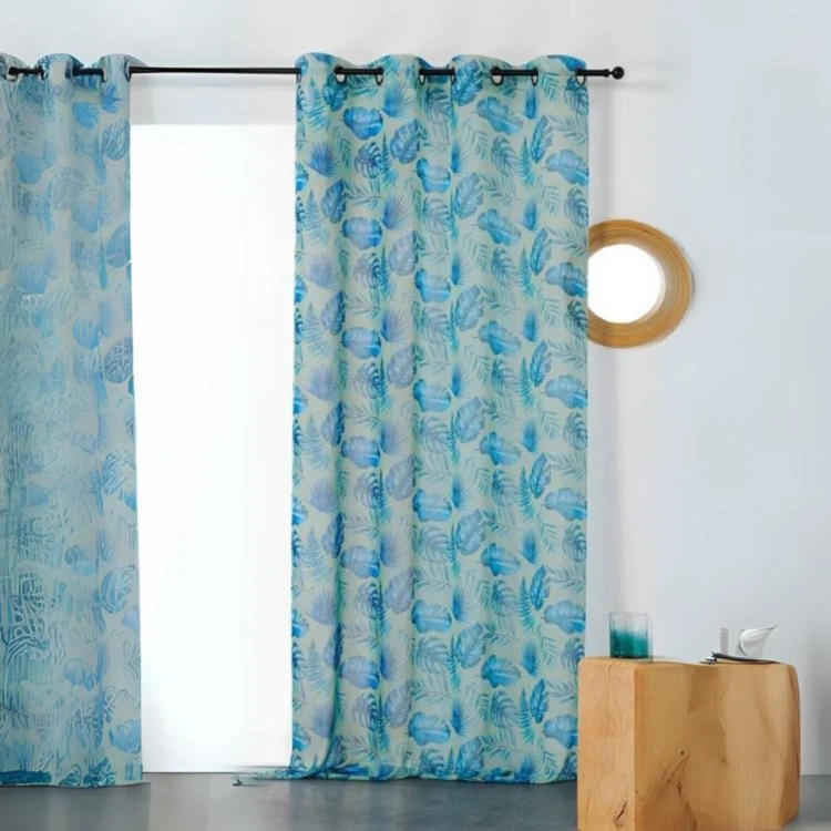 Visillo tamizante estampado mini vegetales