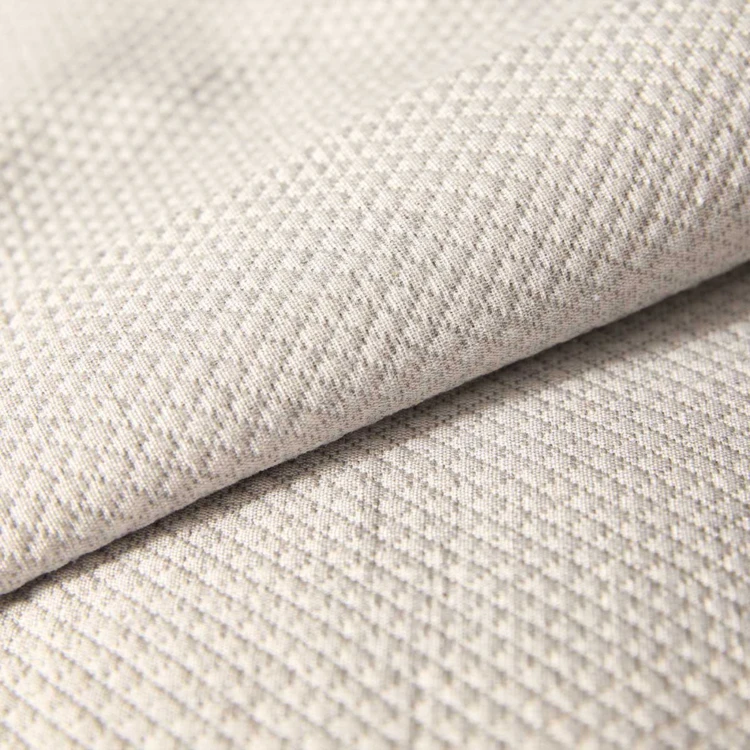 Dessus de lit jacquard épais en polycoton