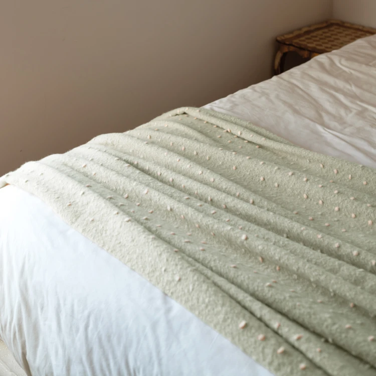 Bedloper / Gestippelde mohair stola