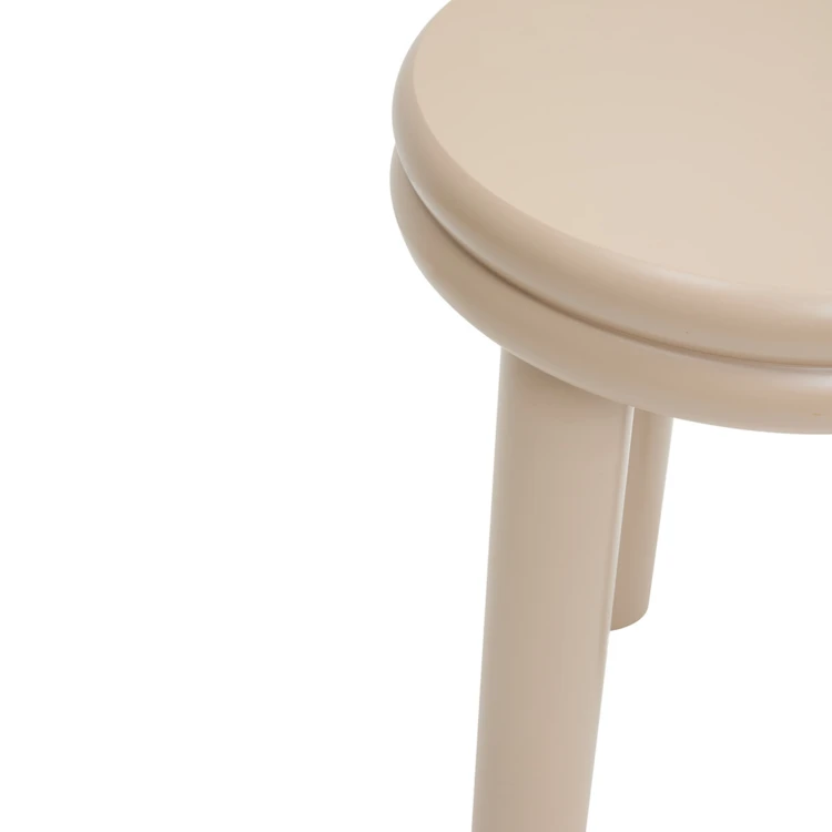 Table d’appoint ronde à trois pieds