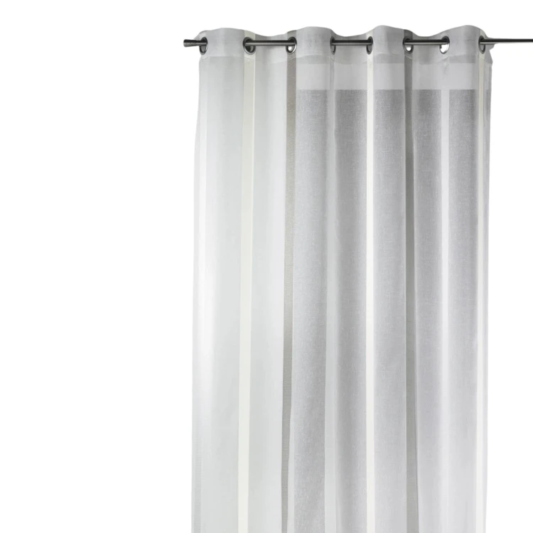 Lichtgordijn met brede verticale strepen