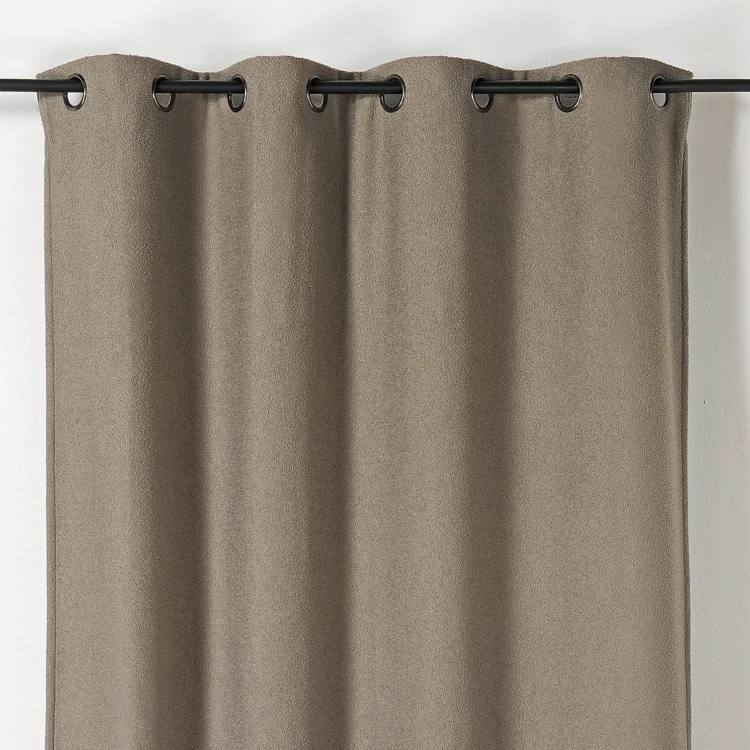 Cortina térmica de estilo rizado