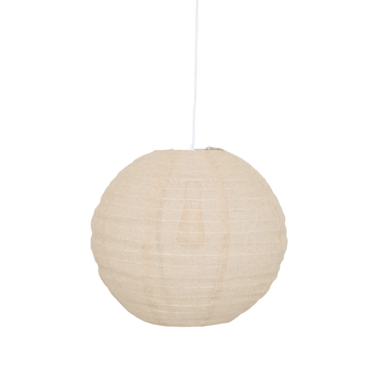 Farol japonés de lino – 35 cm