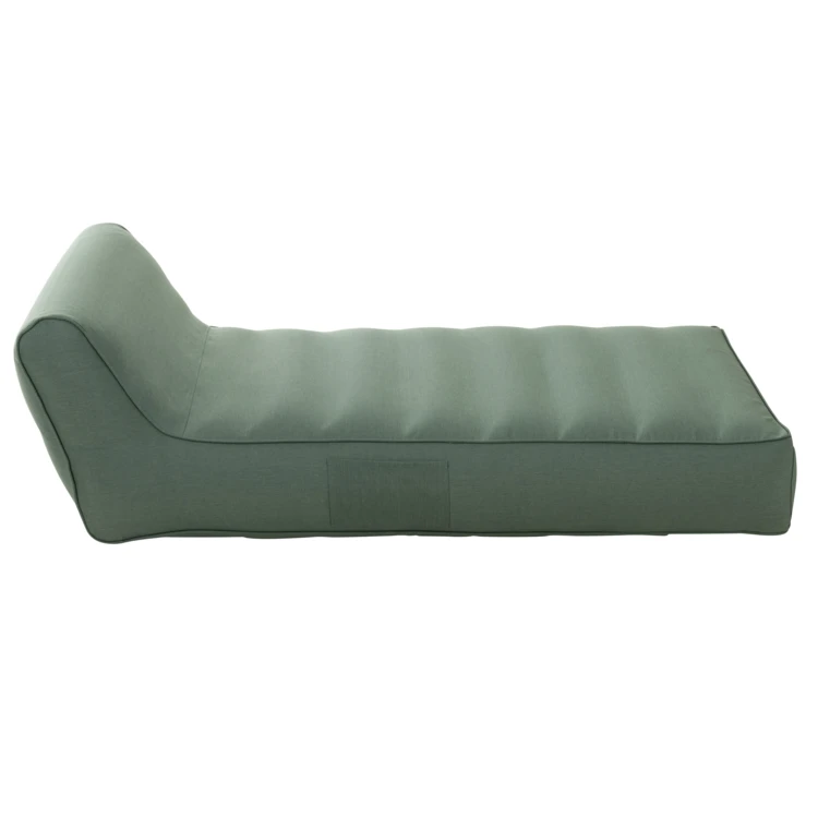 Matelas bain de soleil gonflable avec pompe