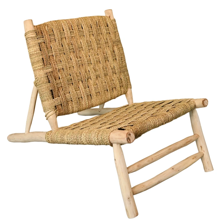 Sillón Japandi de madera ecológica