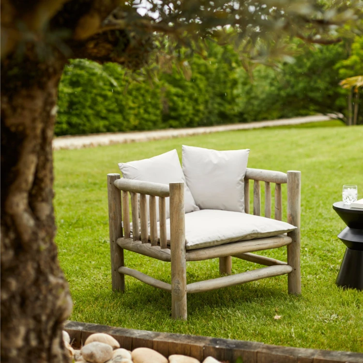 Cuscino esterno impermeabile MINORQUE con rivestimento sfoderabile