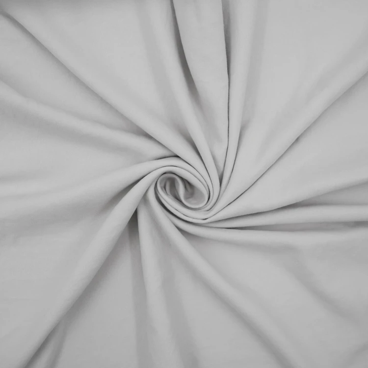 Parure de lit 3 pièces en microfibre unie lavée housse + taies