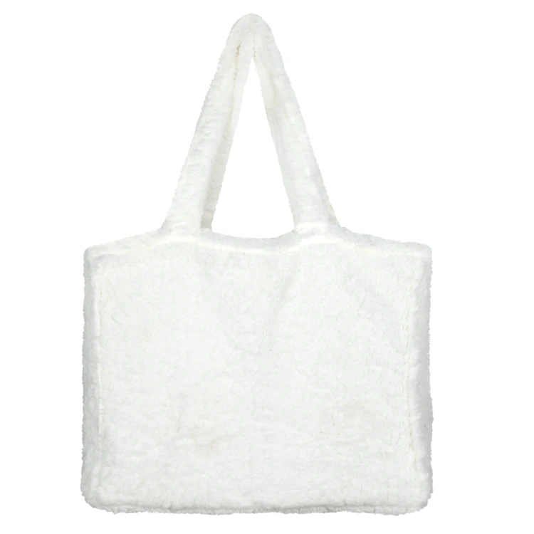 Sac cabas effet fourrure ultra doux