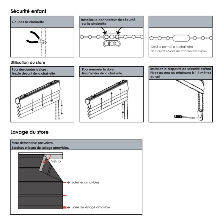 Store bateau occultant thermique hiver-été