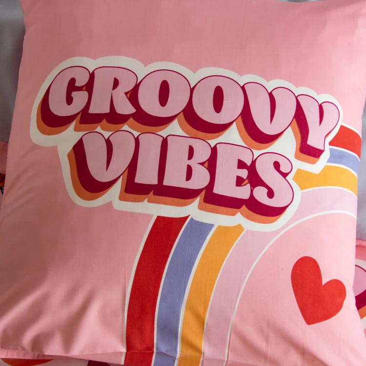 Kinderbettwäsche Groovy Vibes