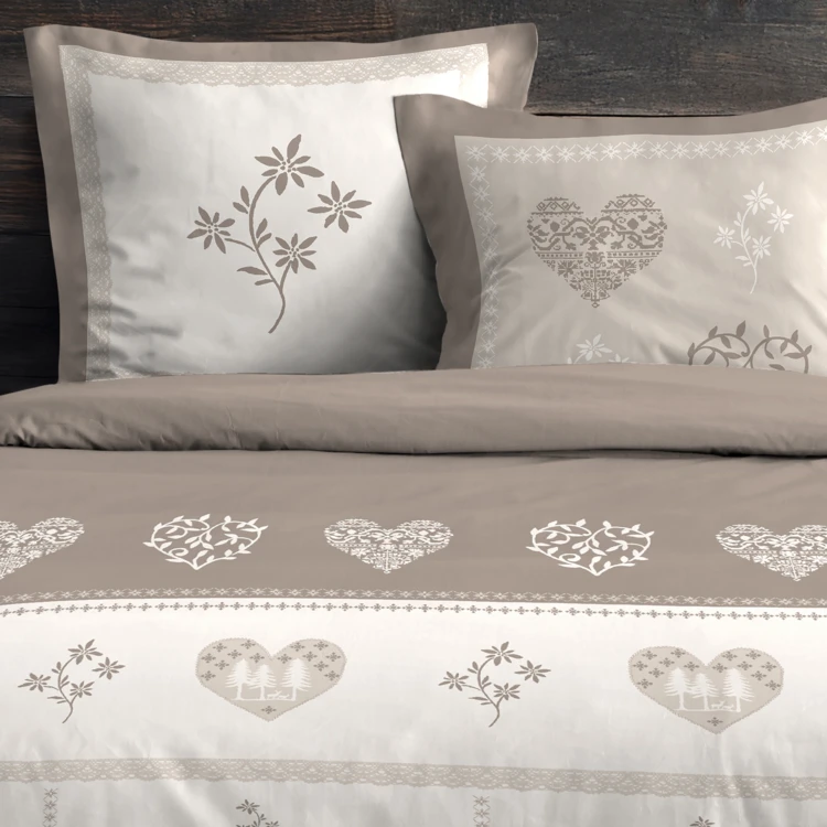 Warm beddengoed in bergstijl