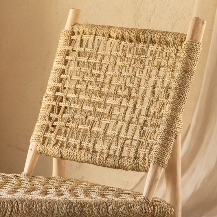 Fauteuil Lounge ajouré bohème