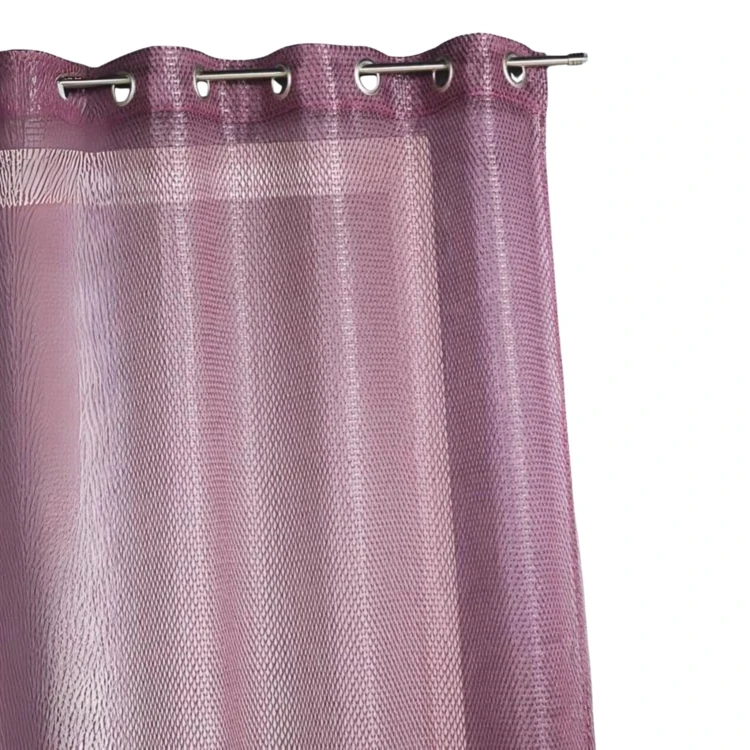 Organza-Vorhang mit Netzoptik