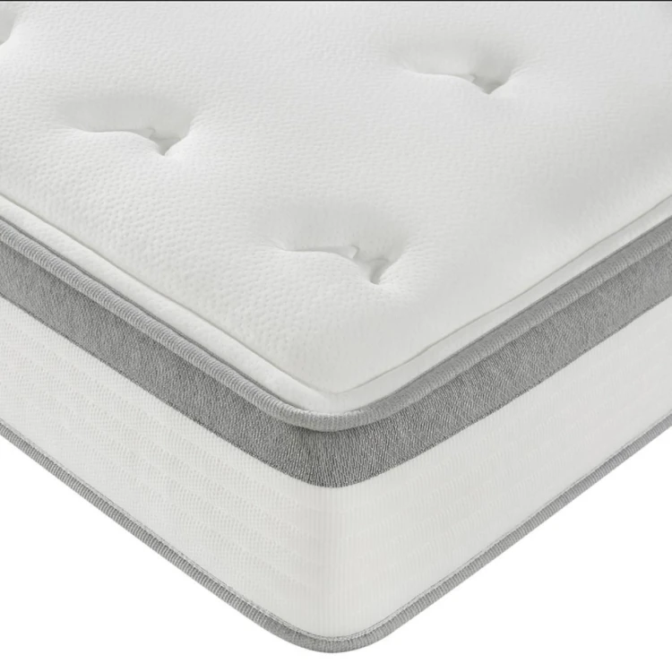 Colchão com molas ensacadas e 25 cm de espuma