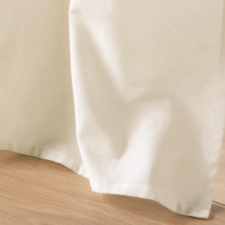 Cortina com ilhós Camalia Top Jacquard