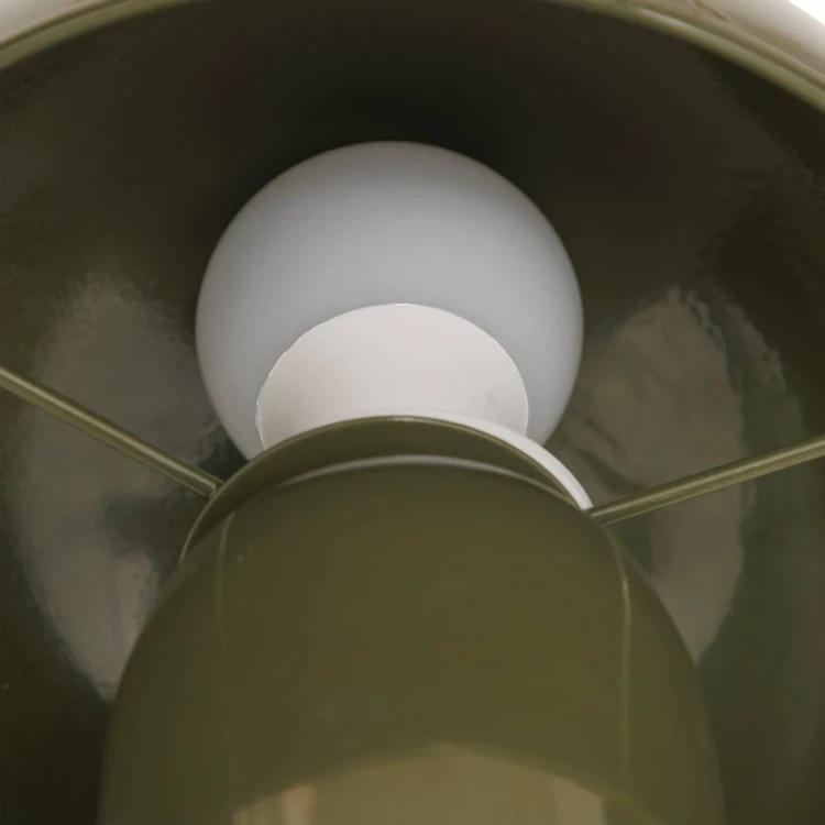 Pilzlampe aus Metall