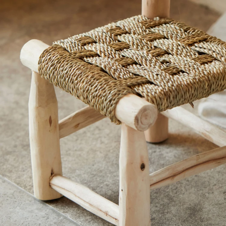 Silla infantil de madera Japandi