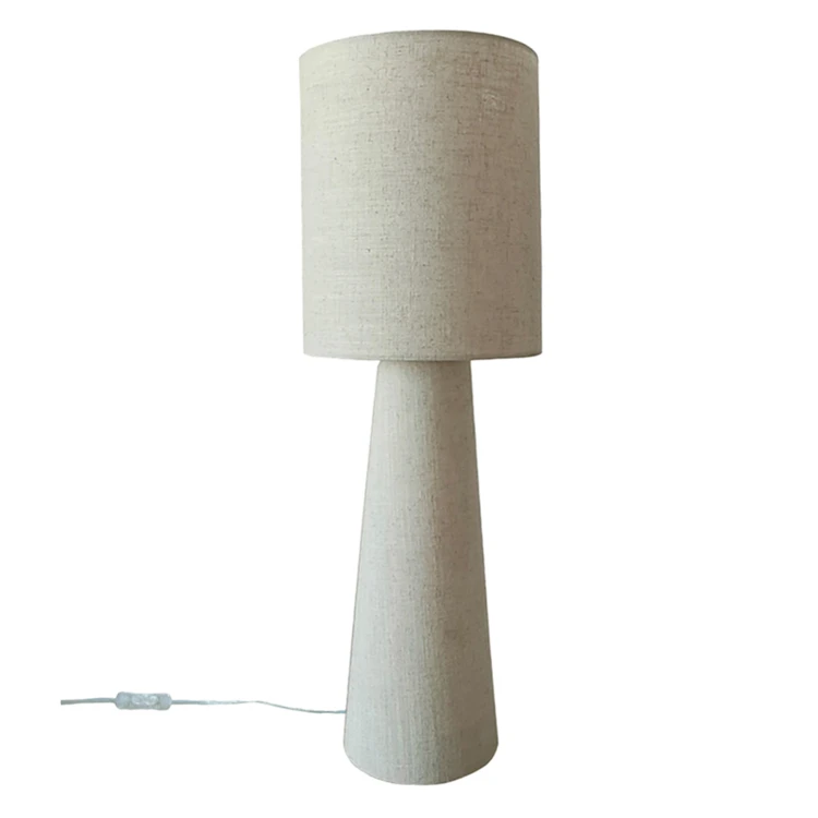 Stehlampe aus Papiermaché