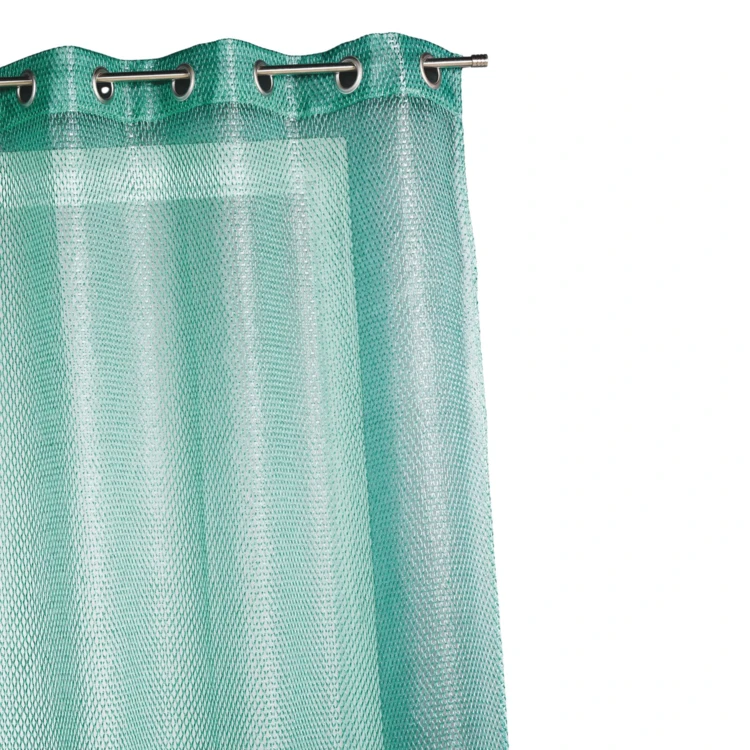 Organza-Vorhang mit Netzoptik