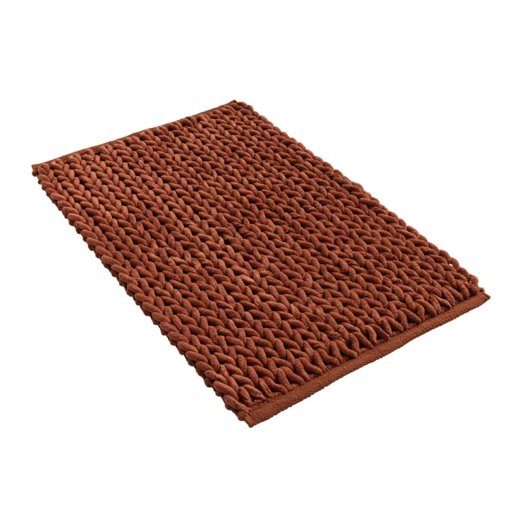 Tapis de bain en chenille douce antidérapant