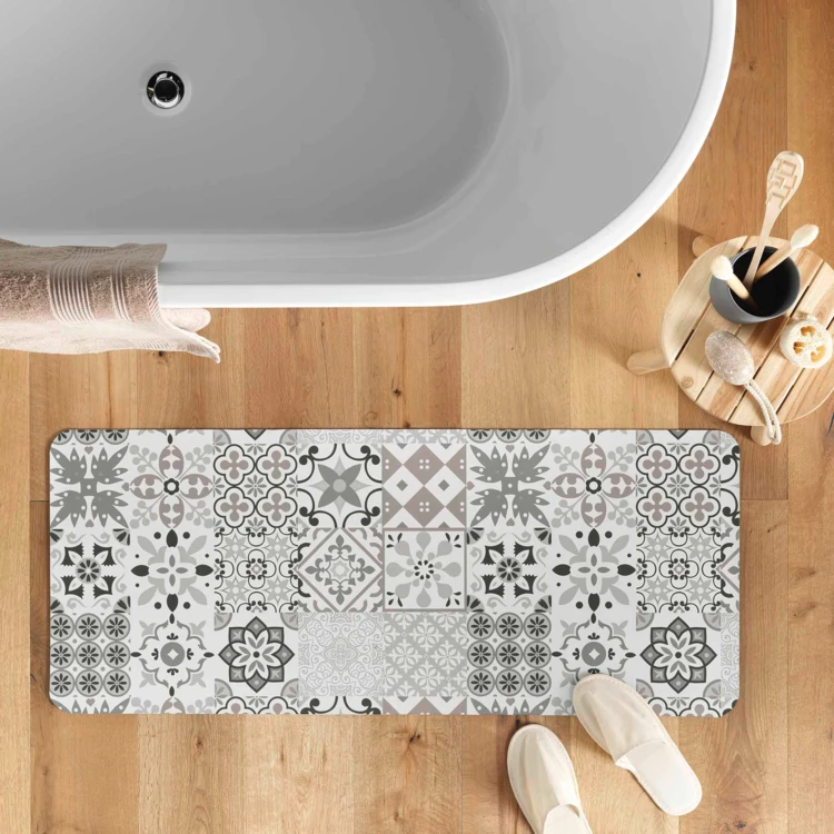 Ultraabsorbierende, rutschfeste Badematte für das Badezimmer