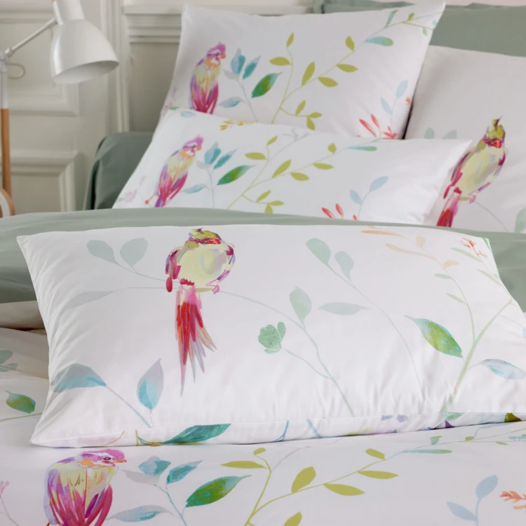 Dekbedovertrek perkal katoen 80 thread count vogels