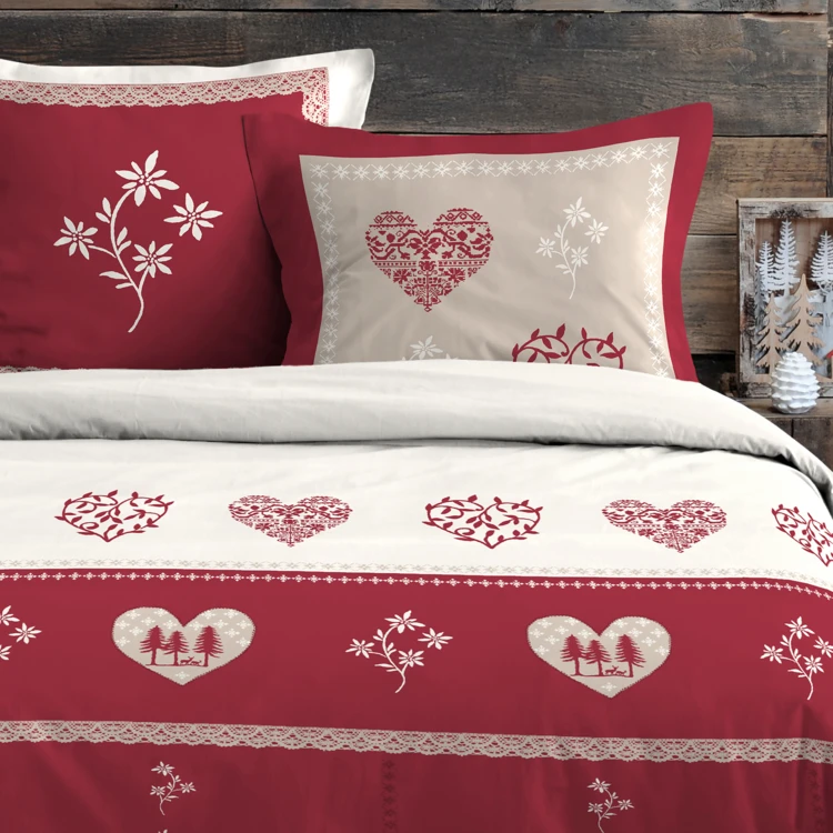 Warm beddengoed in bergstijl