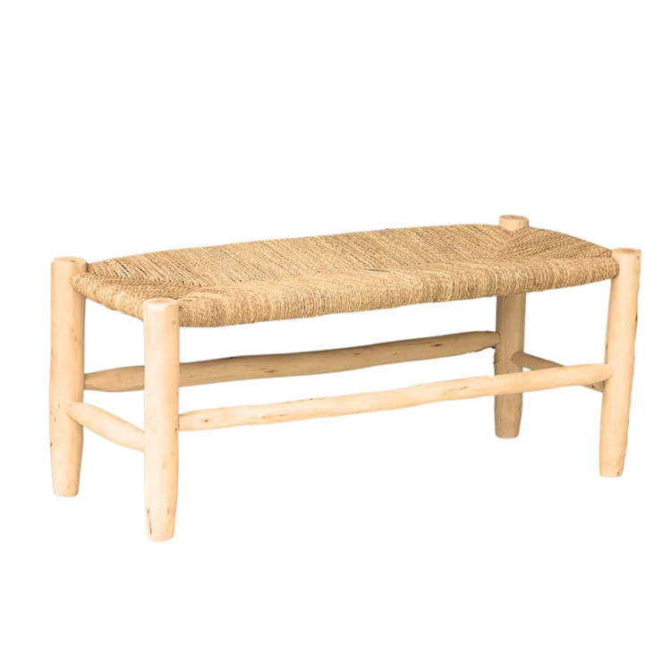 Banc Marocain Doum tressage central
