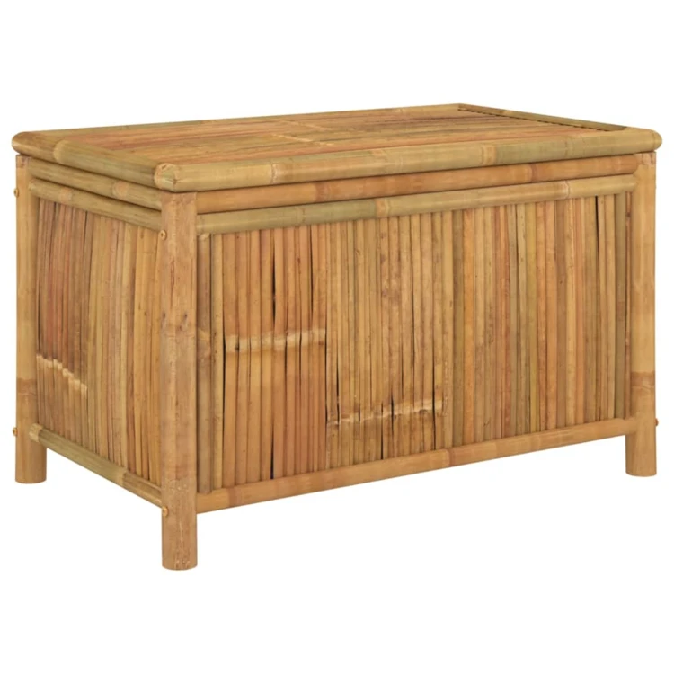 Coffre de rangement de jardin en bambou