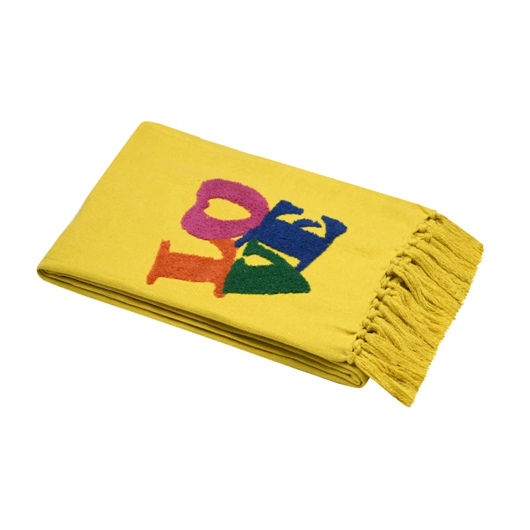 Fouta légère broderie LOVE
